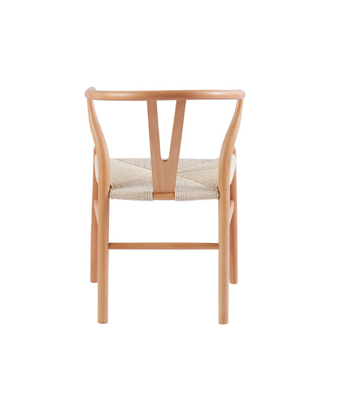 Silla Wishbone Natural 🔥 ¡Descuento Especial!
