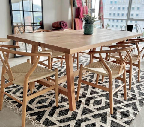 Silla Wishbone Natural 🔥 ¡Descuento Especial!