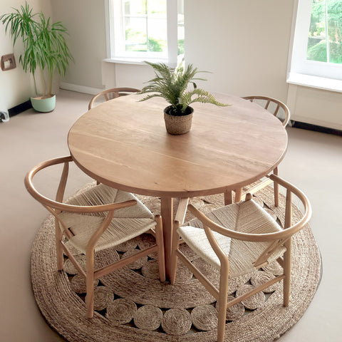 Silla Wishbone Natural 🔥 ¡Descuento Especial!