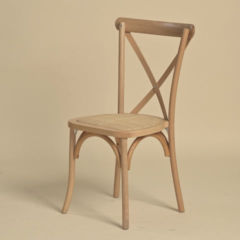 🔥 Descuento Preventa Silla Crossback Natural🔥