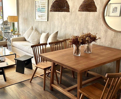 Mesa Comedor Ari Base Madera