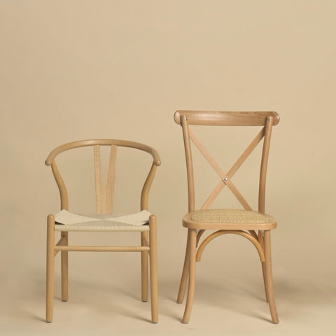 🔥 Descuento Preventa Silla WIshbone Natural🔥